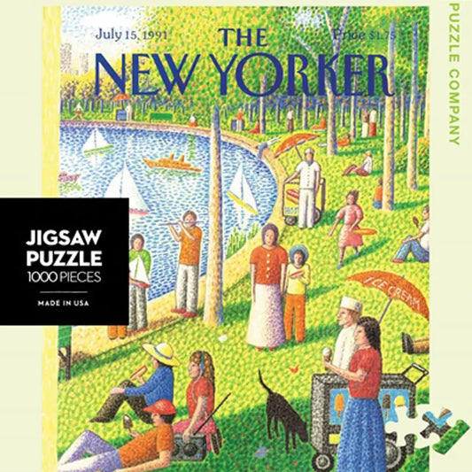 New York Puzzle Company 1000 Puzzle – Sunday Afternoon in Central Park