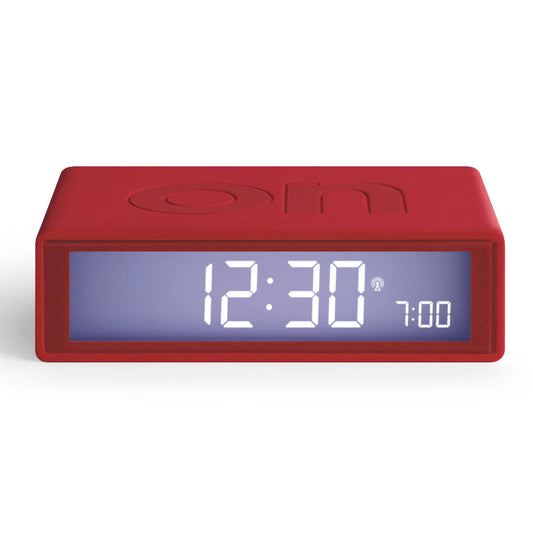 Lexon Flip + Reversible LCD Alarm Clock