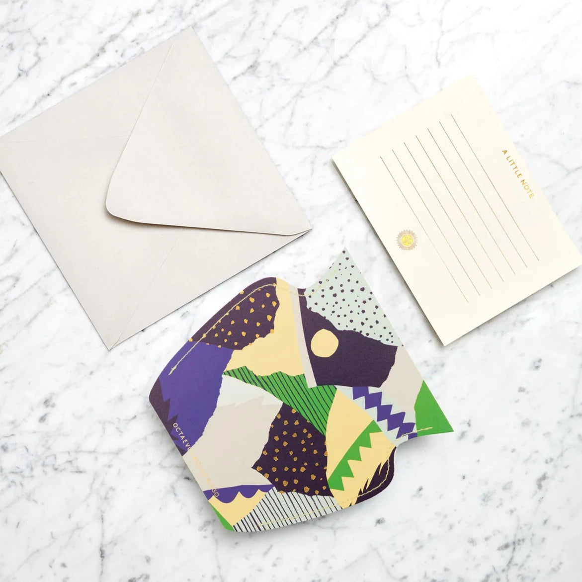 Paper Flower Vase Greeting Card - Small - Stromboli