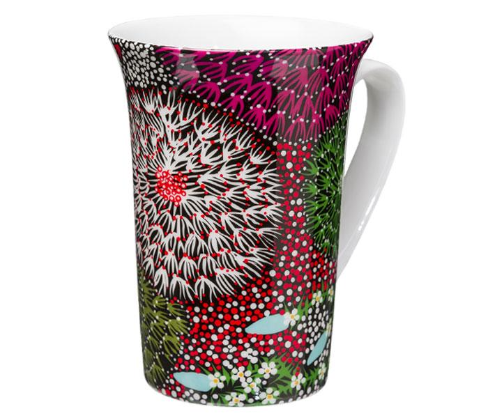 Coral Hayes V Shape Mug