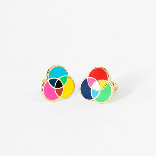 RGB/CMYK Earrings