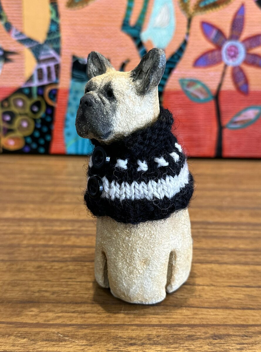 French Bulldog with Jumper